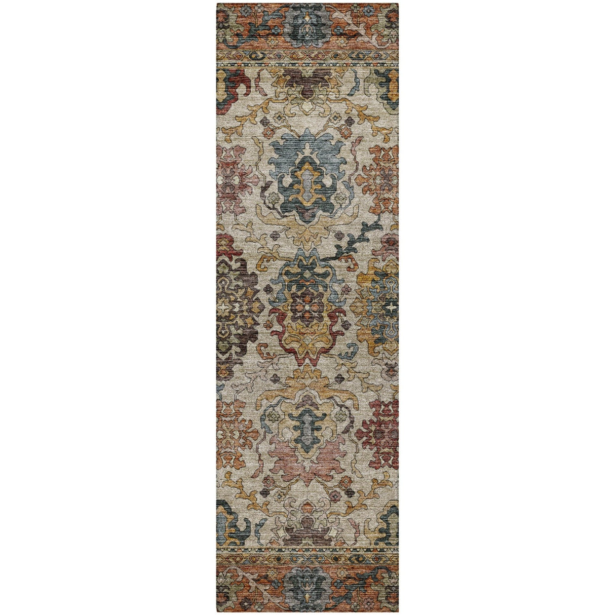 Dalyn Silk Road SR5 Copper Rug runner rug