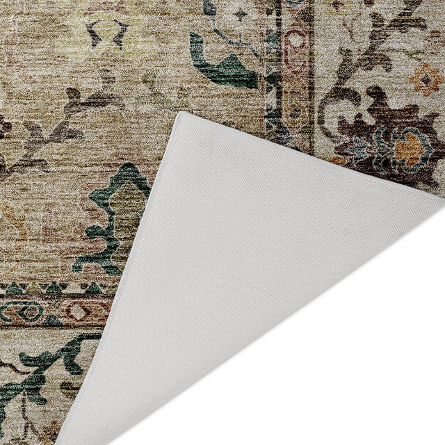 Dalyn Silk Road SR5 Putty Rug backing detail
