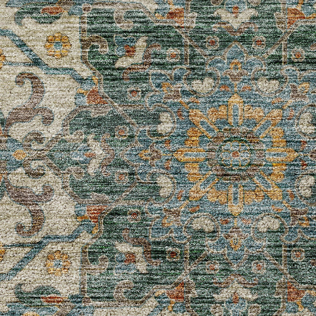 Dalyn Silk Road SR6 Aqua Rug color swatch