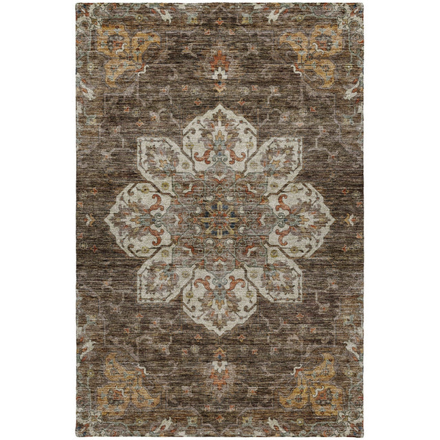 Dalyn Silk Road SR6 Chocolate Rug main image