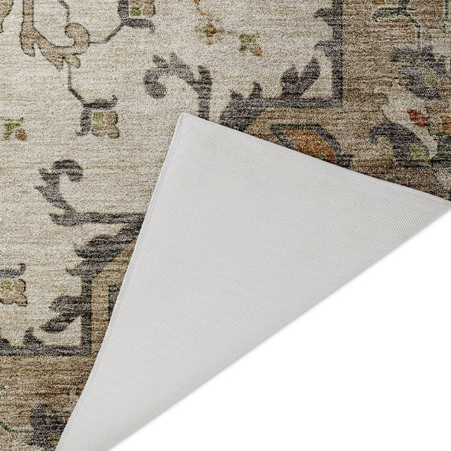 Dalyn Silk Road SR6 Ivory Rug backing detail
