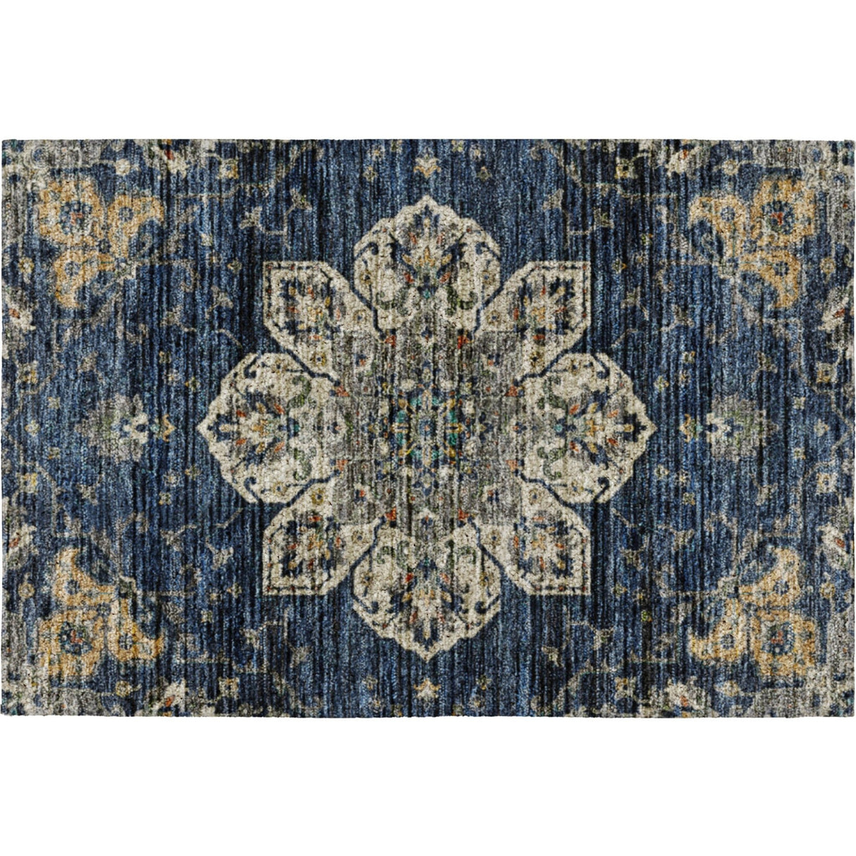 Dalyn Silk Road SR6 Navy Rug rectangular rug