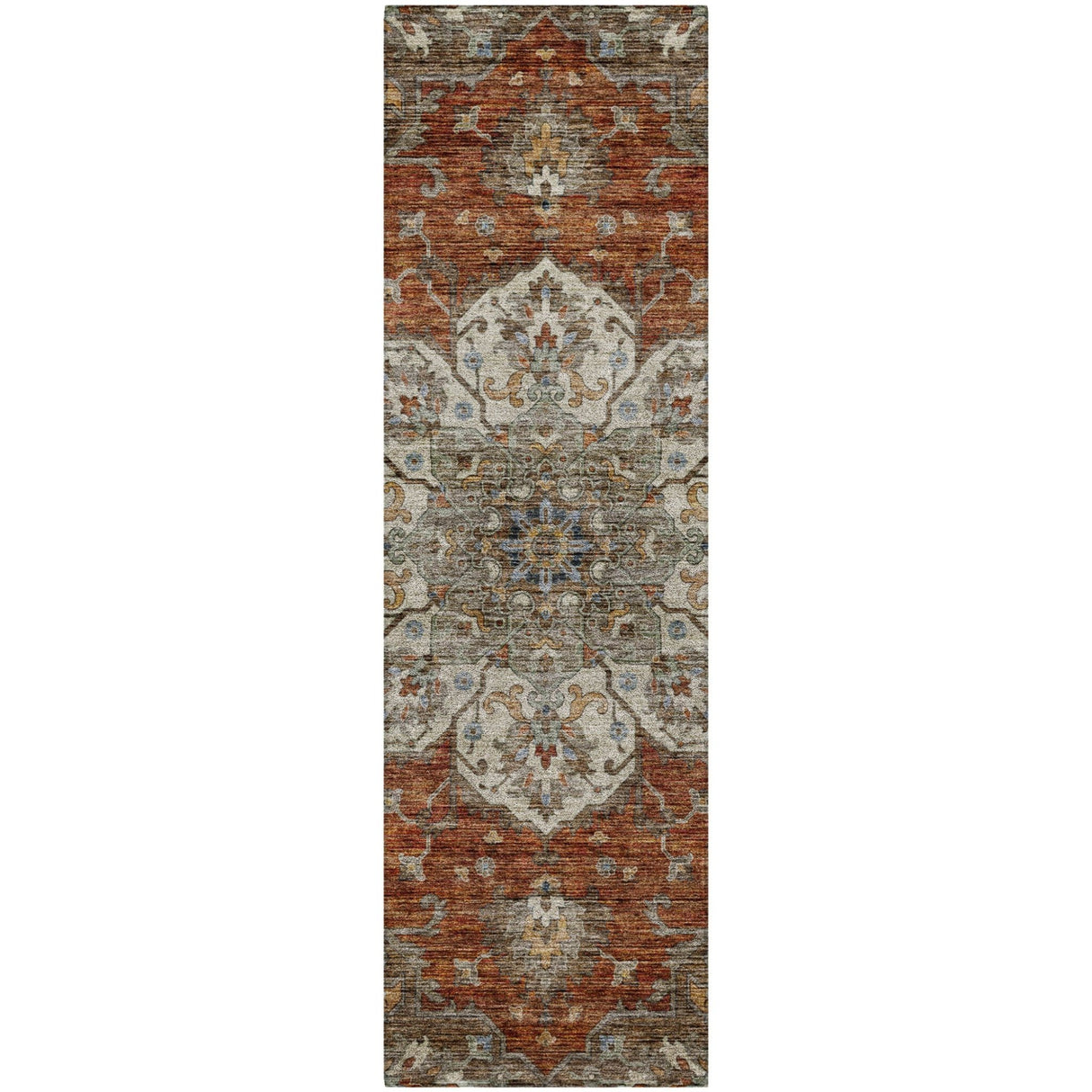 Dalyn Silk Road SR6 Paprika Rug runner rug