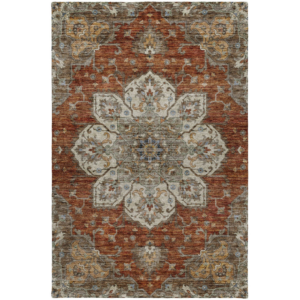 Dalyn Silk Road SR6 Paprika Rug main image