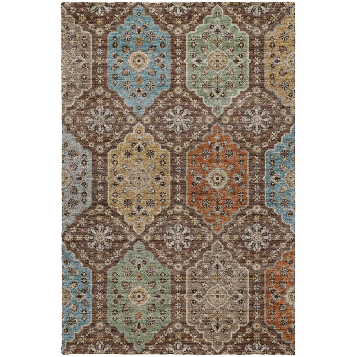 Dalyn Silk Road SR7 Chocolate Rug main image