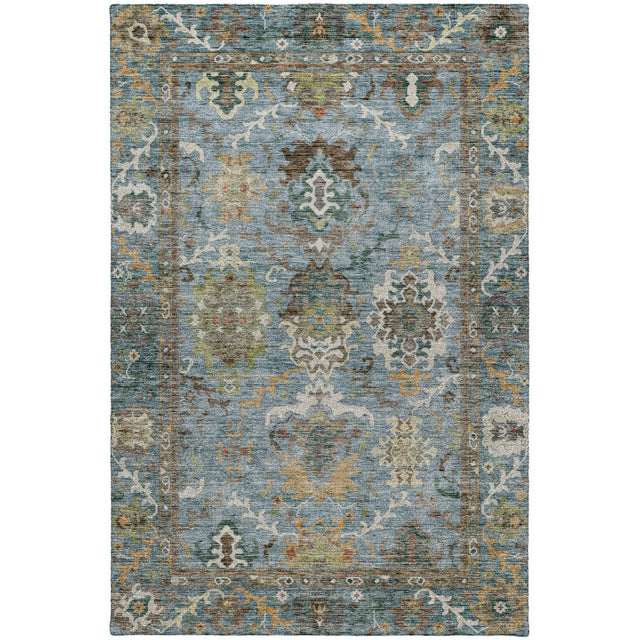 Dalyn Silk Road SR8 Aqua Rug main image