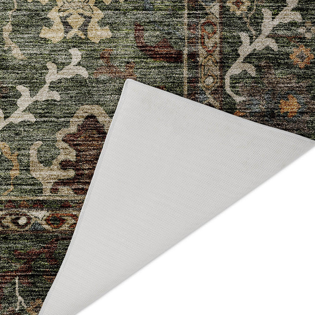 Dalyn Silk Road SR8 Basil Rug backing detail