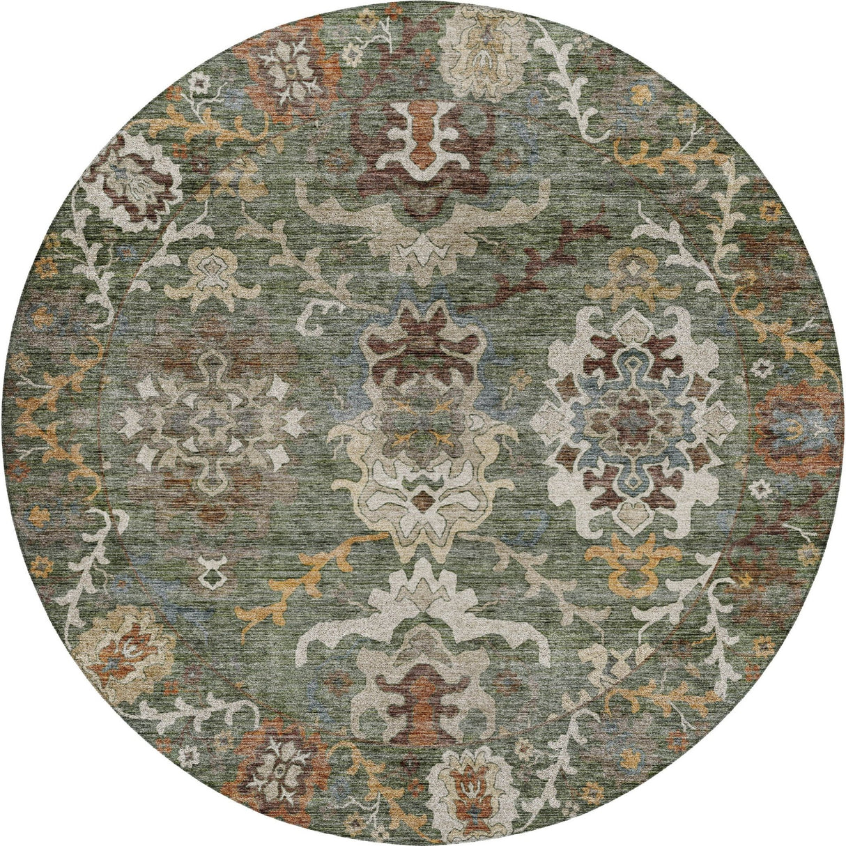 Dalyn Silk Road SR8 Basil Rug round rug