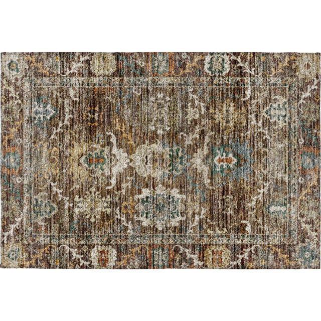 Dalyn Silk Road SR8 Chocolate Rug rectangular rug
