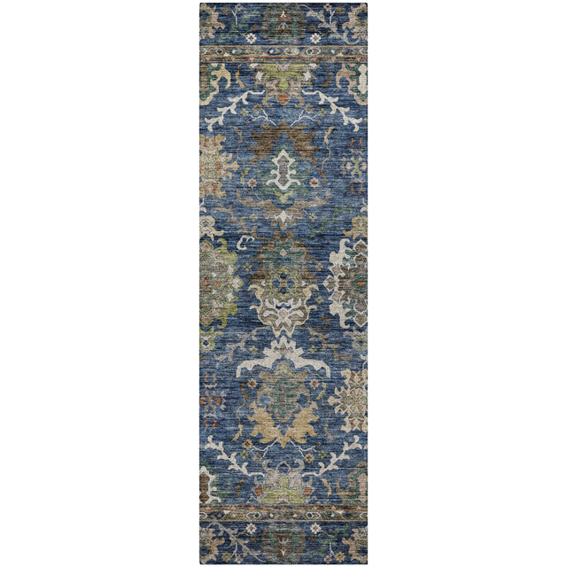 Dalyn Silk Road SR8 Navy Rug runner rug