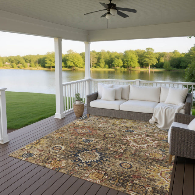 Dalyn Silk Road SR9 Clove Rug outdoor lifestyle image