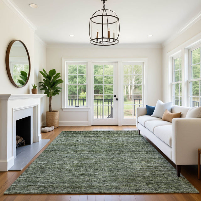 Dalyn Soft Essentials SE1 Basil Rug shown in a room