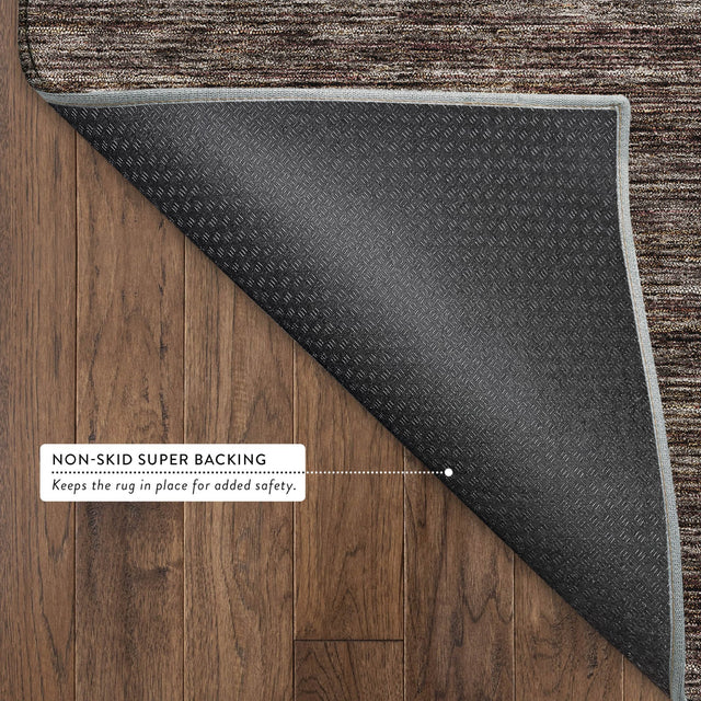Dalyn Soft Essentials SE1 Fudge Rug backing detail