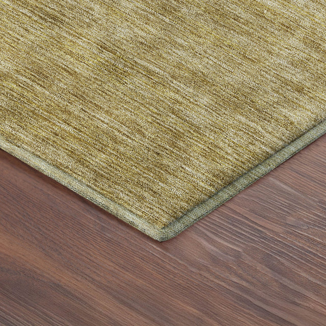 Dalyn Soft Essentials SE1 Gold Rug corner detail