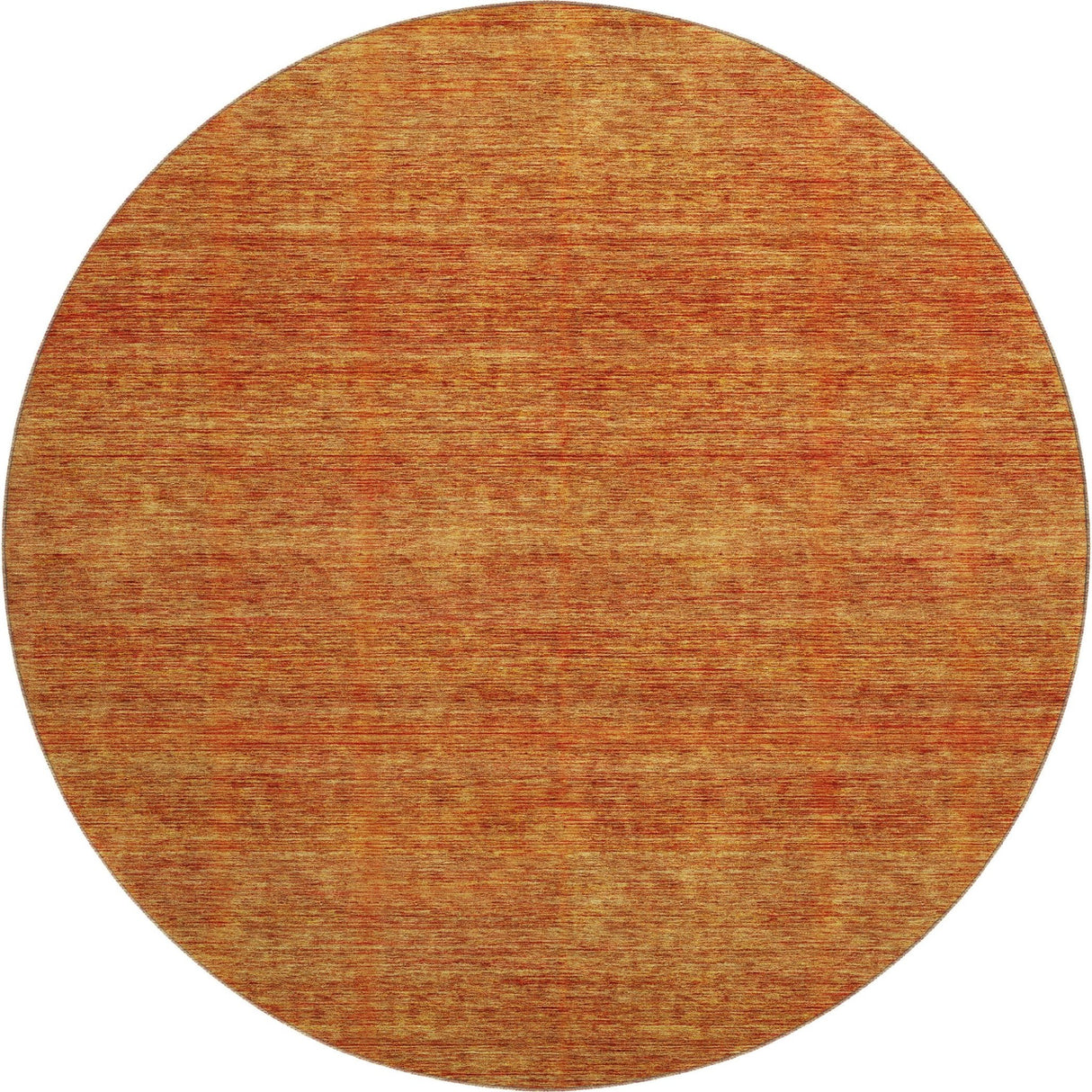 Dalyn Soft Essentials SE1 Orange Rug round rug