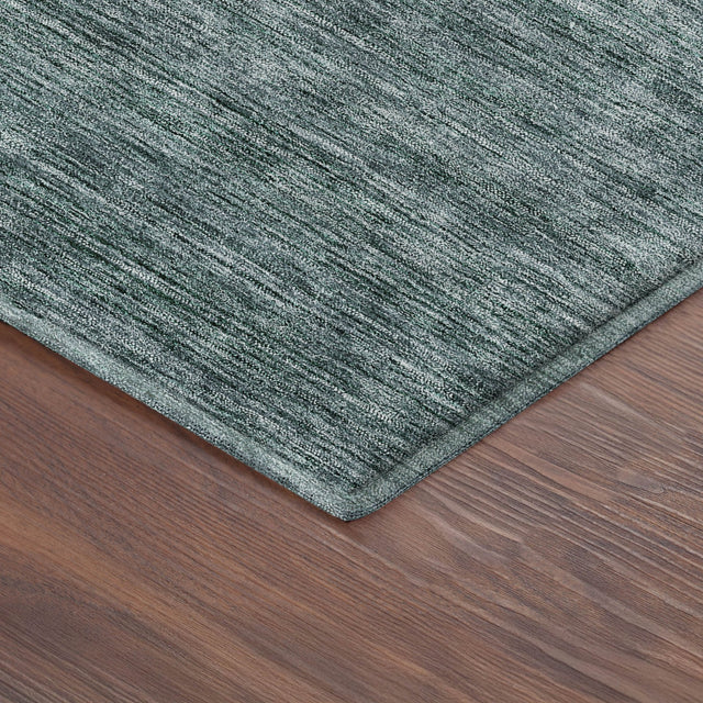 Dalyn Soft Essentials SE1 Teal Rug corner detail