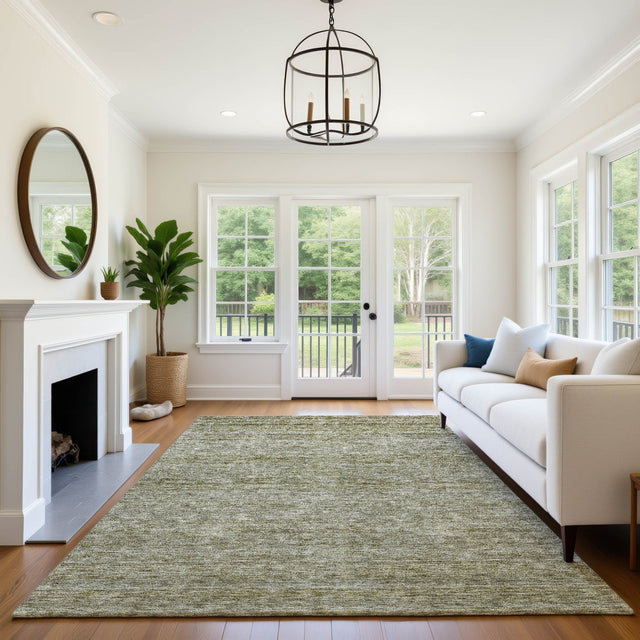 Dalyn Soft Essentials SE1 Transitional Machine Made Green Rug