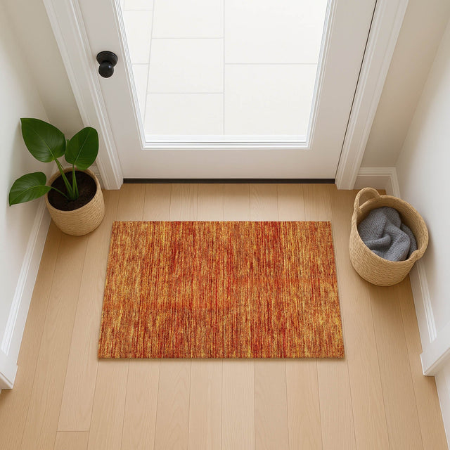 Dalyn Soft Essentials SE1 Transitional Machine Made Orange Rug
