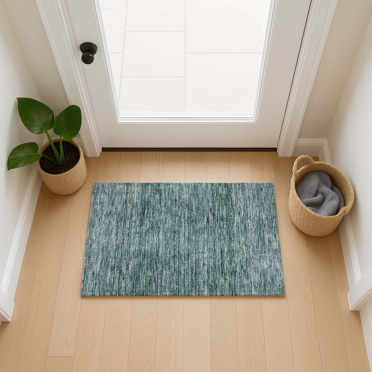 Dalyn Soft Essentials SE1 Transitional Machine Made Teal Rug