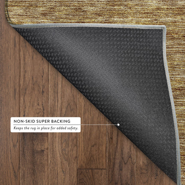Dalyn Soft Essentials SE1 Walnut Rug backing detail