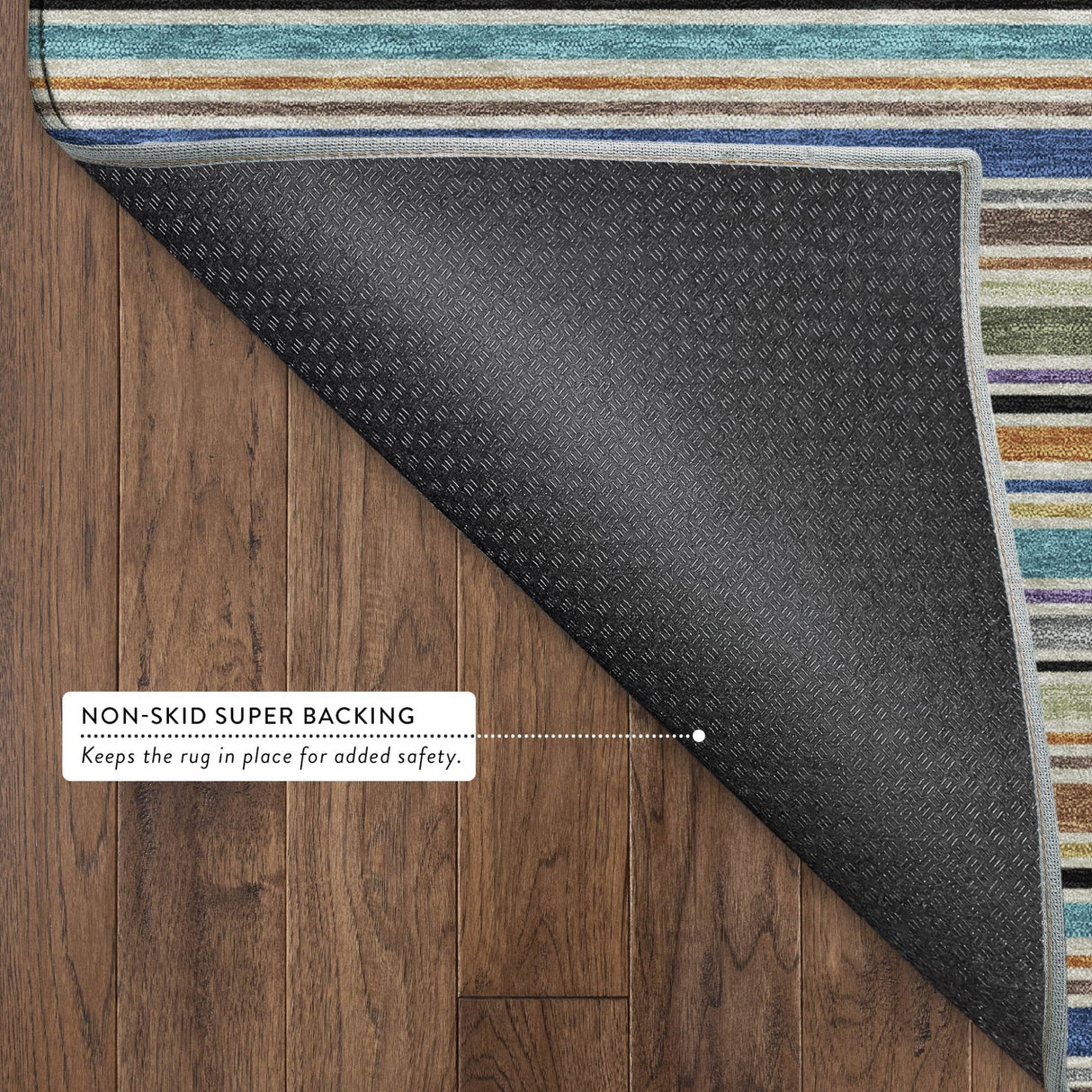 Dalyn Soft Essentials SE2 Jewel Rug backing detail
