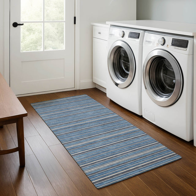 Dalyn Soft Essentials SE2 Transitional Machine Made Blue Rug