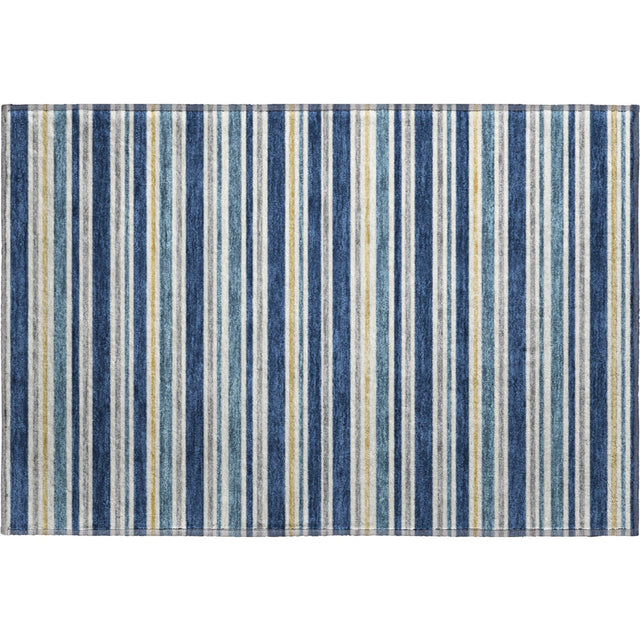 Dalyn Soft Essentials SE2 Transitional Machine Made Blue Rug