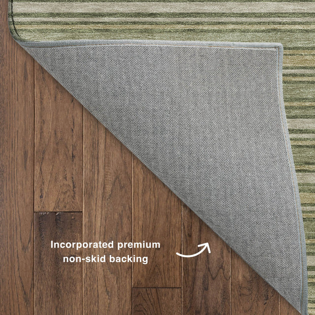 Dalyn Soft Essentials SE2 Transitional Machine Made Green Rug
