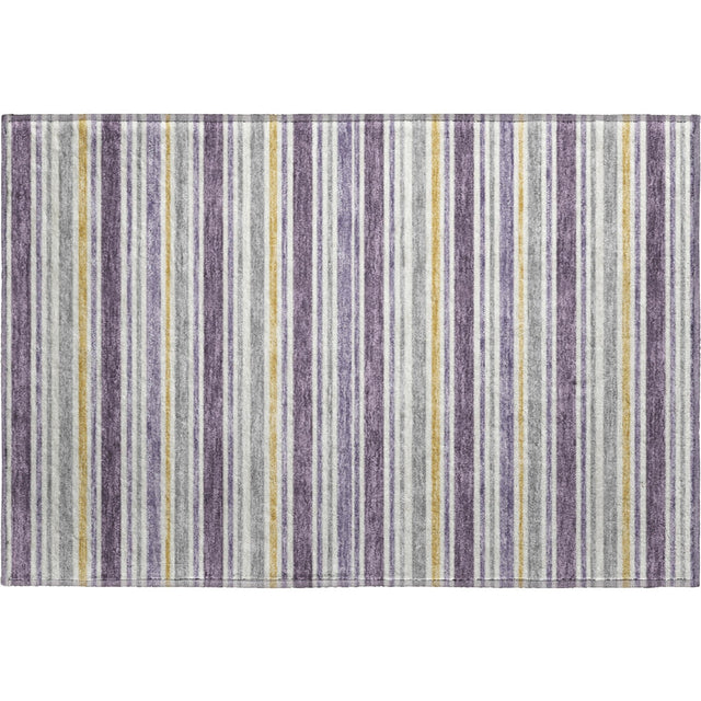 Dalyn Soft Essentials SE2 Transitional Machine Made Purple Rug