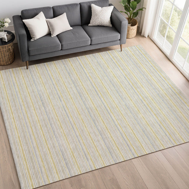 Dalyn Soft Essentials SE2 Wheat Rug shown in a room