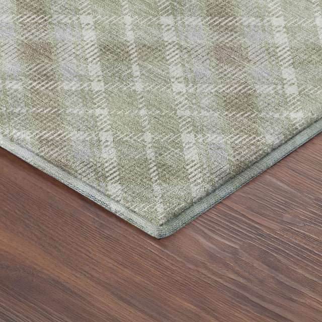 Dalyn Soft Essentials SE3 Celery Rug corner detail