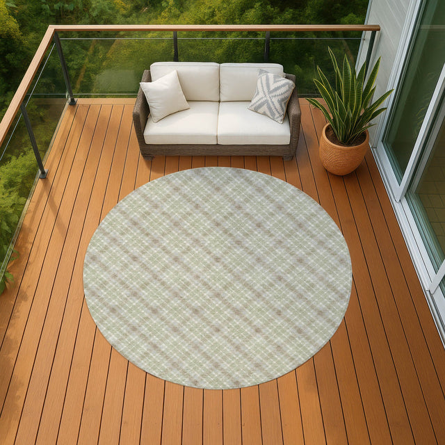 Dalyn Soft Essentials SE3 Celery Rug outdoor lifestyle image