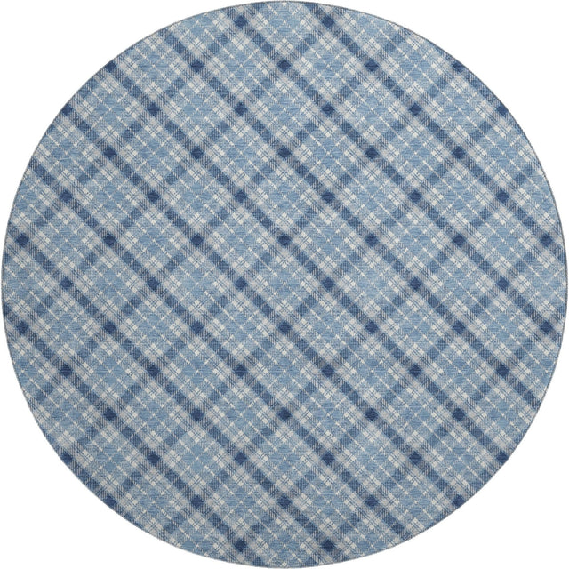 Dalyn Soft Essentials SE3 Denim Rug round rug
