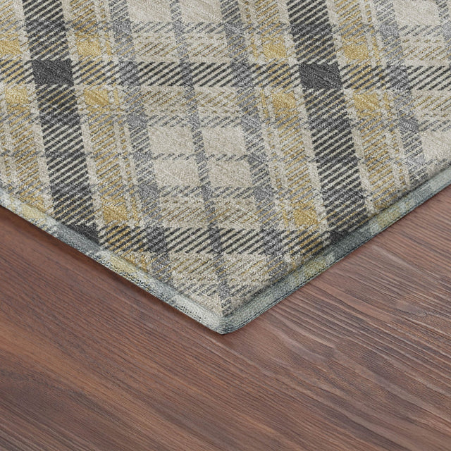 Dalyn Soft Essentials SE3 Granite Rug corner detail
