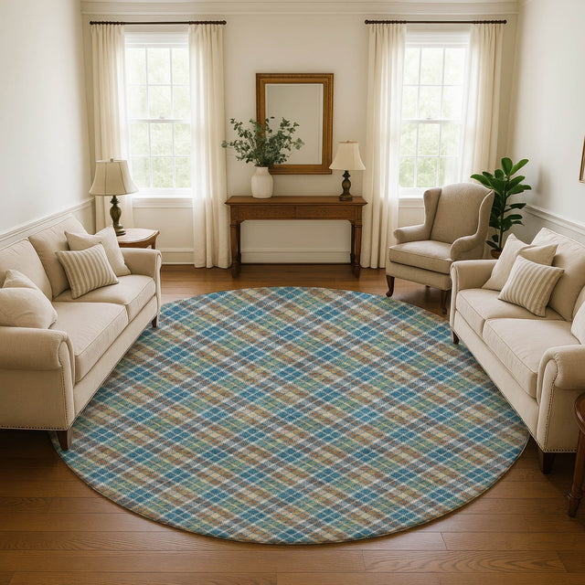 Dalyn Soft Essentials SE3 Jewel Rug shown in a room