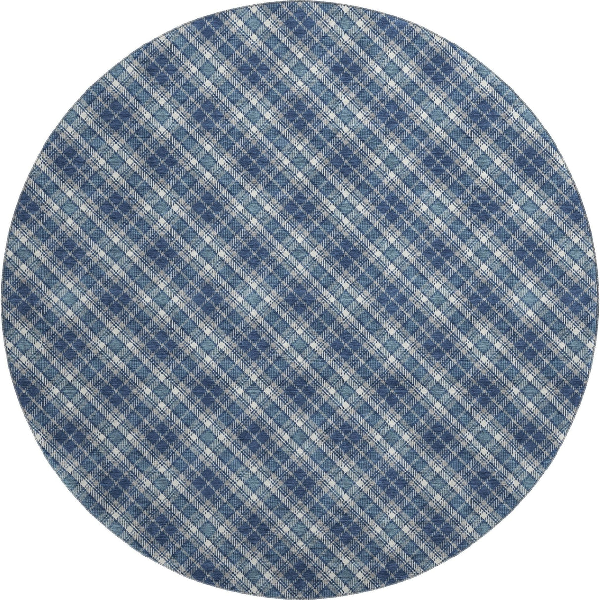 Dalyn Soft Essentials SE3 Navy Rug round rug