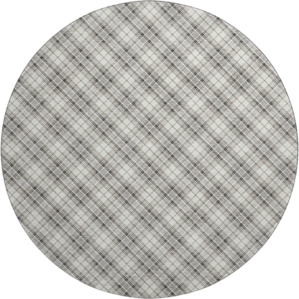 Dalyn Soft Essentials SE3 Putty Rug round rug