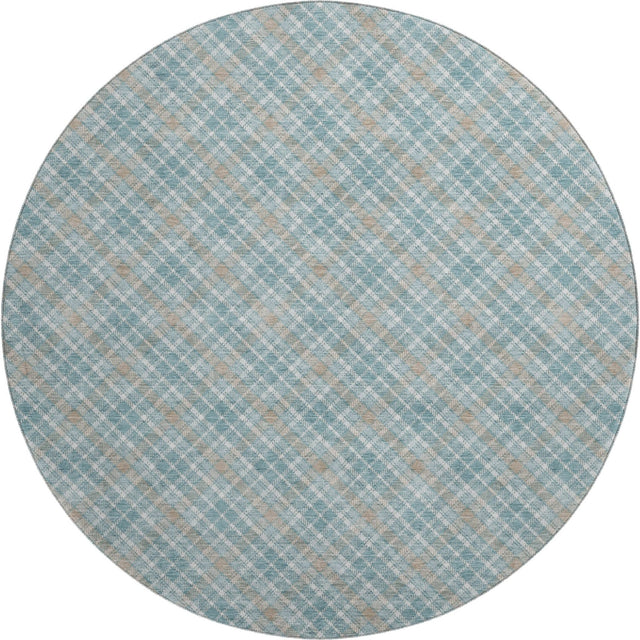Dalyn Soft Essentials SE3 Teal Rug round rug