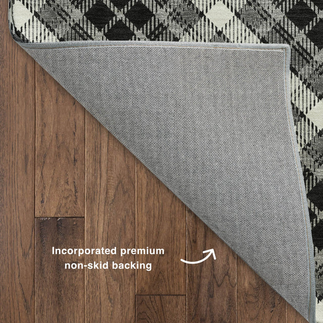 Dalyn Soft Essentials SE3 Transitional Machine Made Black Rug