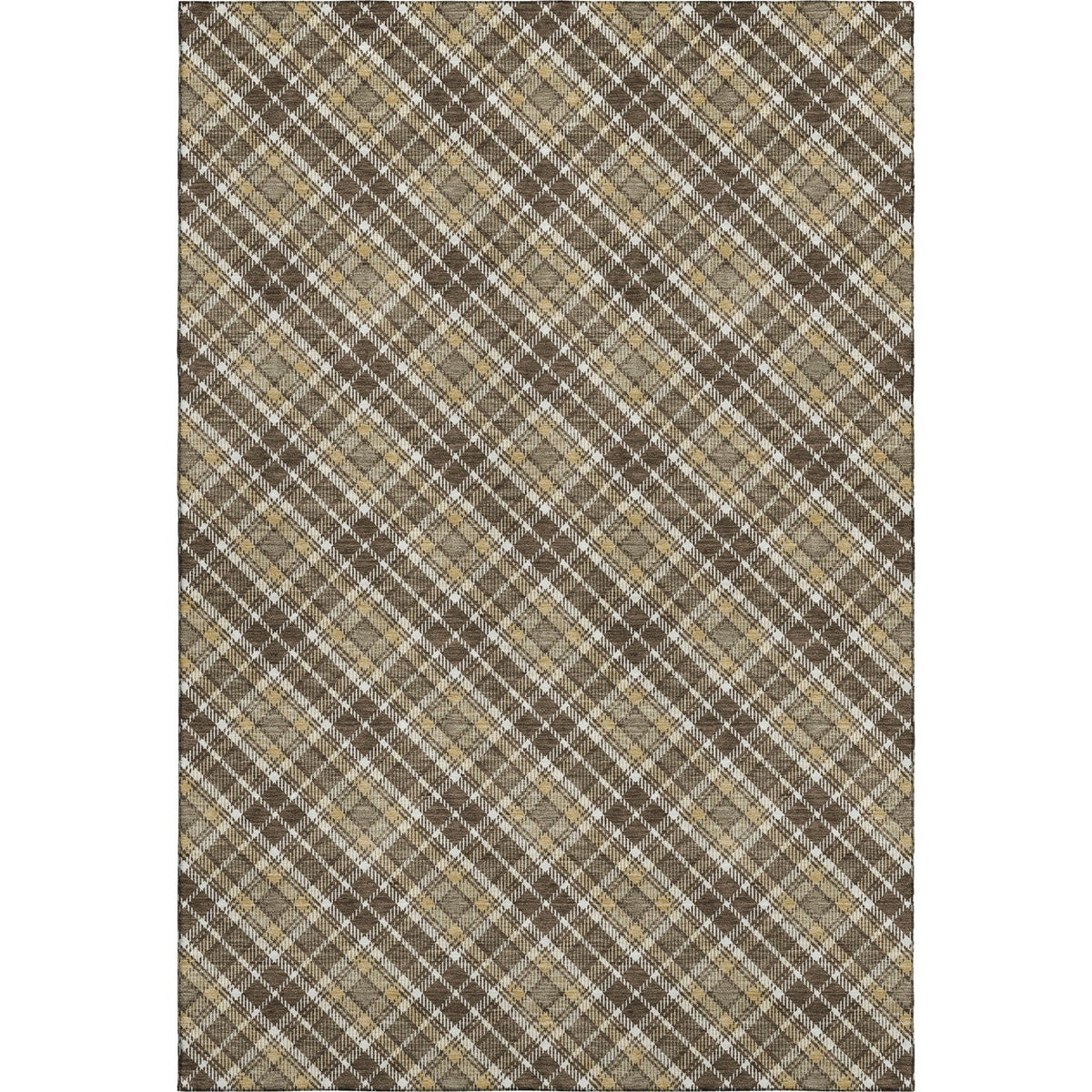 Dalyn Soft Essentials SE3 Transitional Machine Made Brown Rug