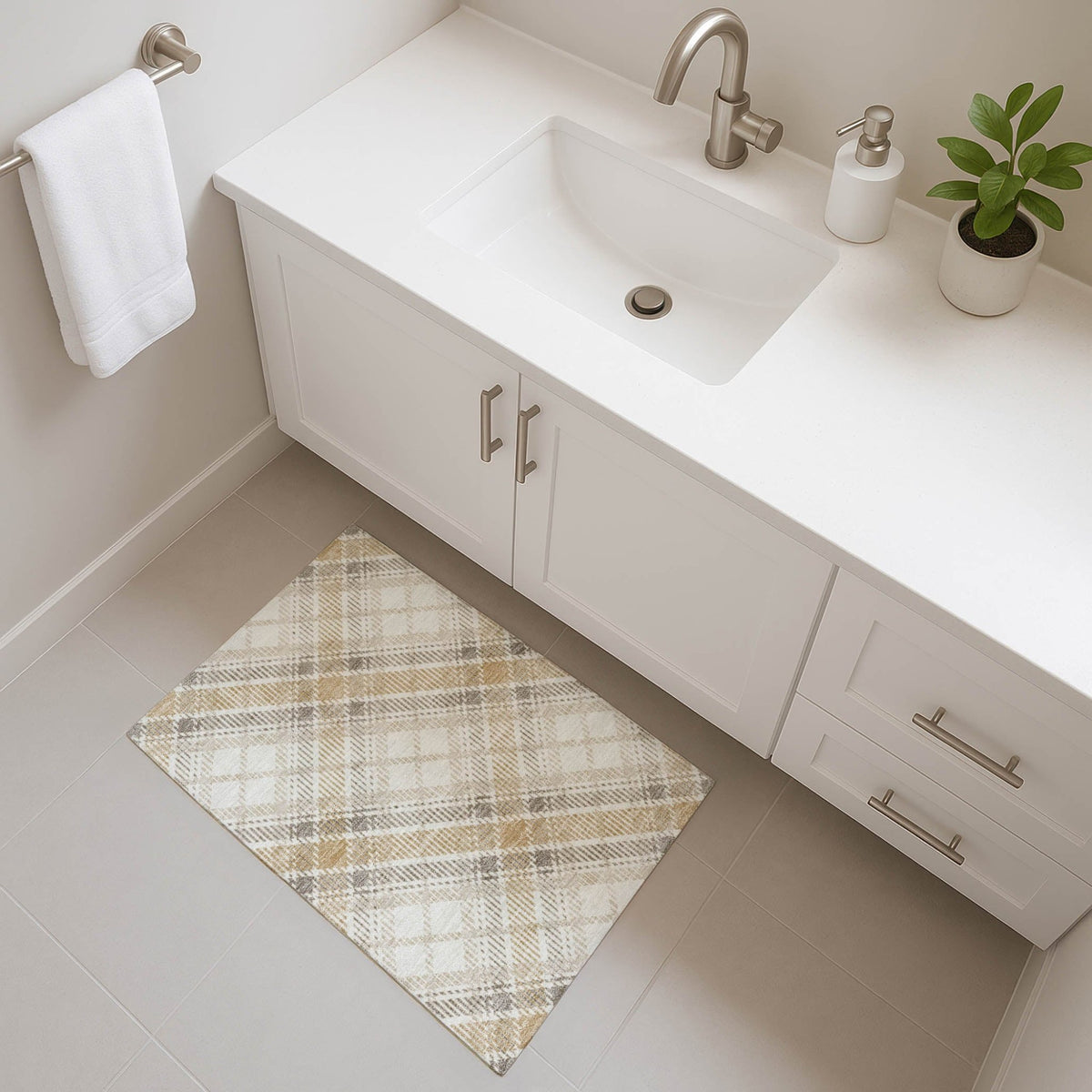 Dalyn Soft Essentials SE3 Transitional Machine Made Ivory Rug