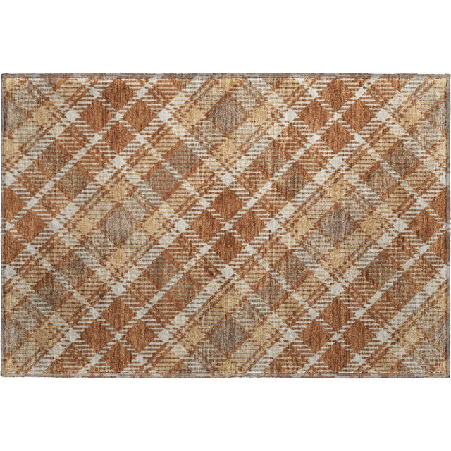 Dalyn Soft Essentials SE3 Transitional Machine Made Orange Rug