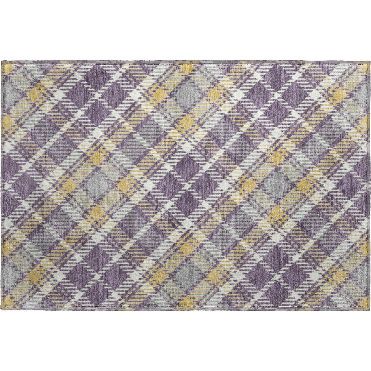 Dalyn Soft Essentials SE3 Transitional Machine Made Purple Rug