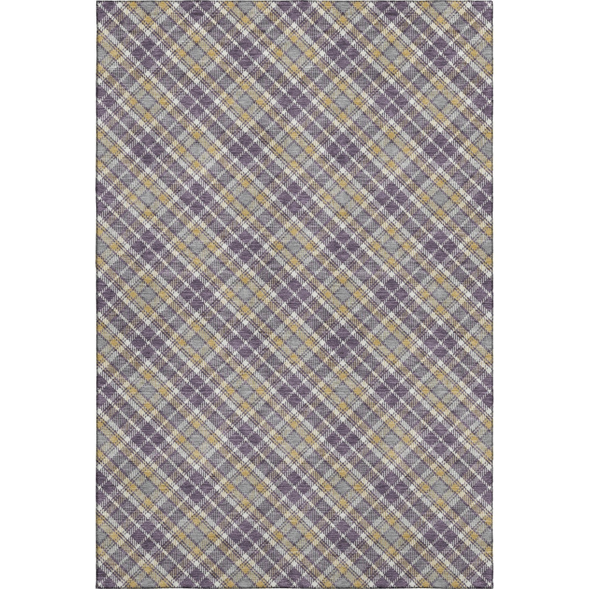 Dalyn Soft Essentials SE3 Transitional Machine Made Purple Rug