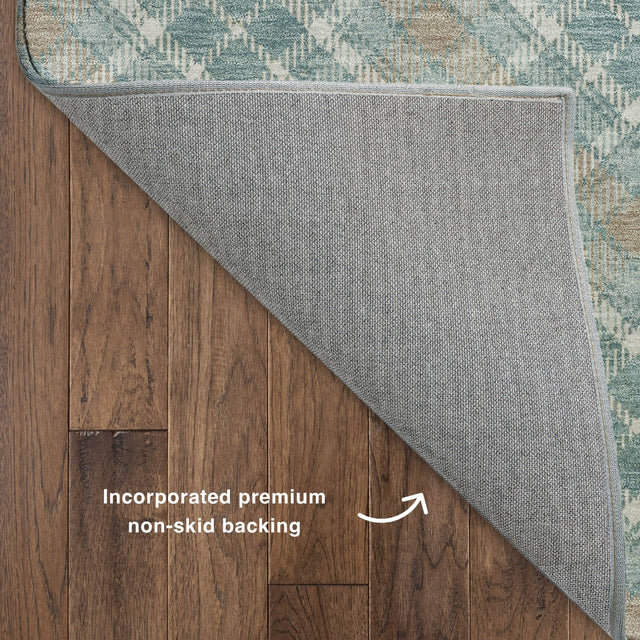 Dalyn Soft Essentials SE3 Transitional Machine Made Teal Rug