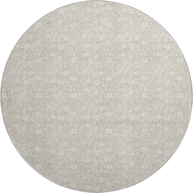 Dalyn Soft Essentials SE4 Beige Rug round rug