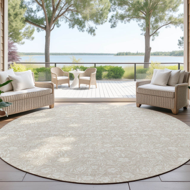 Dalyn Soft Essentials SE4 Beige Rug outdoor lifestyle image