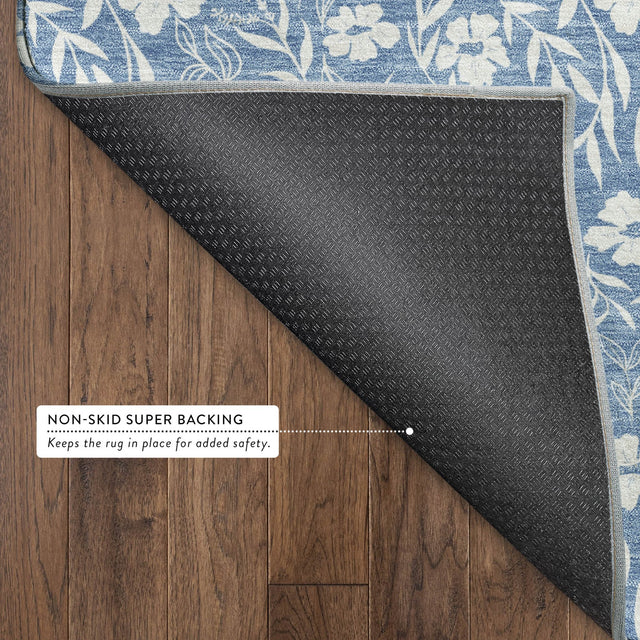 Dalyn Soft Essentials SE4 Denim Rug backing detail