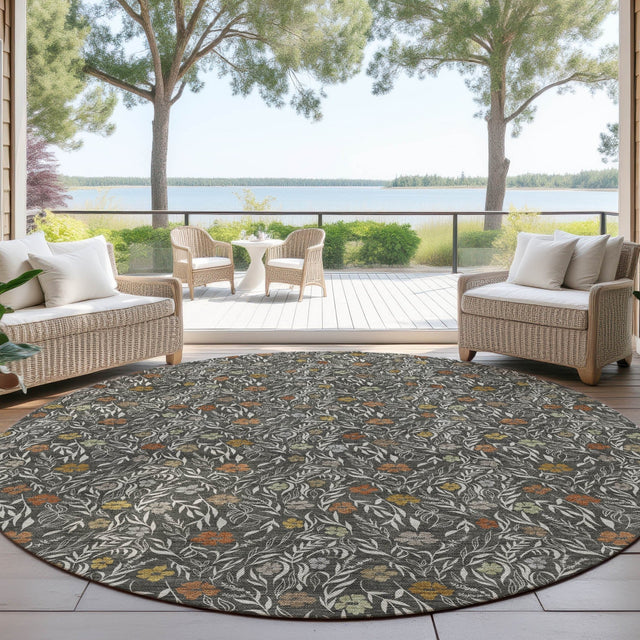 Dalyn Soft Essentials SE4 Graphite Rug outdoor lifestyle image