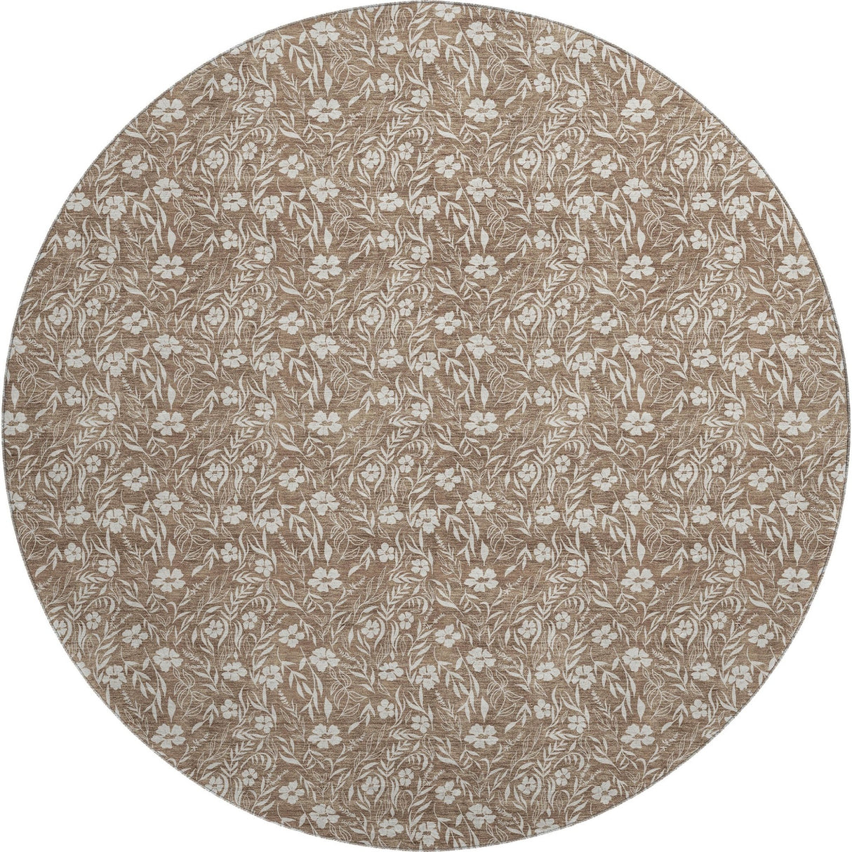 Dalyn Soft Essentials SE4 Mocha Rug round rug